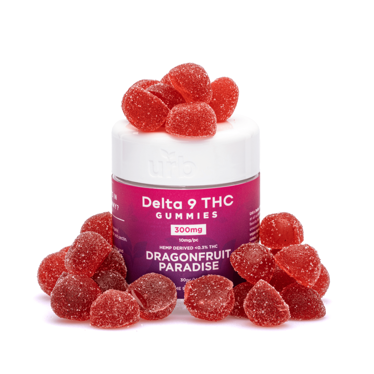 Urb-Delta-9-THC-Gummies-Dragonfruit-Paradise-300-mg-Total-Delta-9-THC-Combo